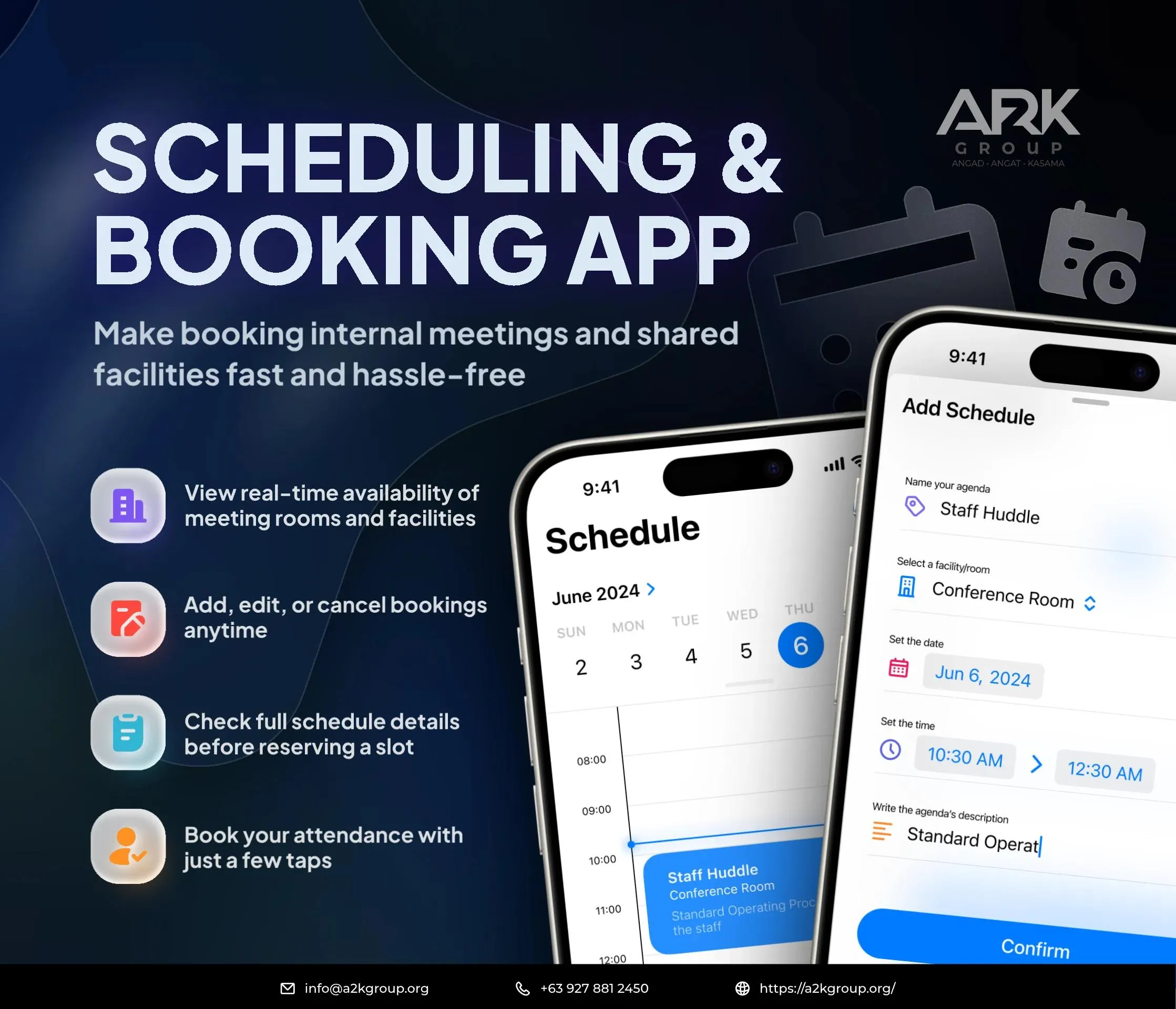 Streamline your Internal Meetings with Our Scheduling App