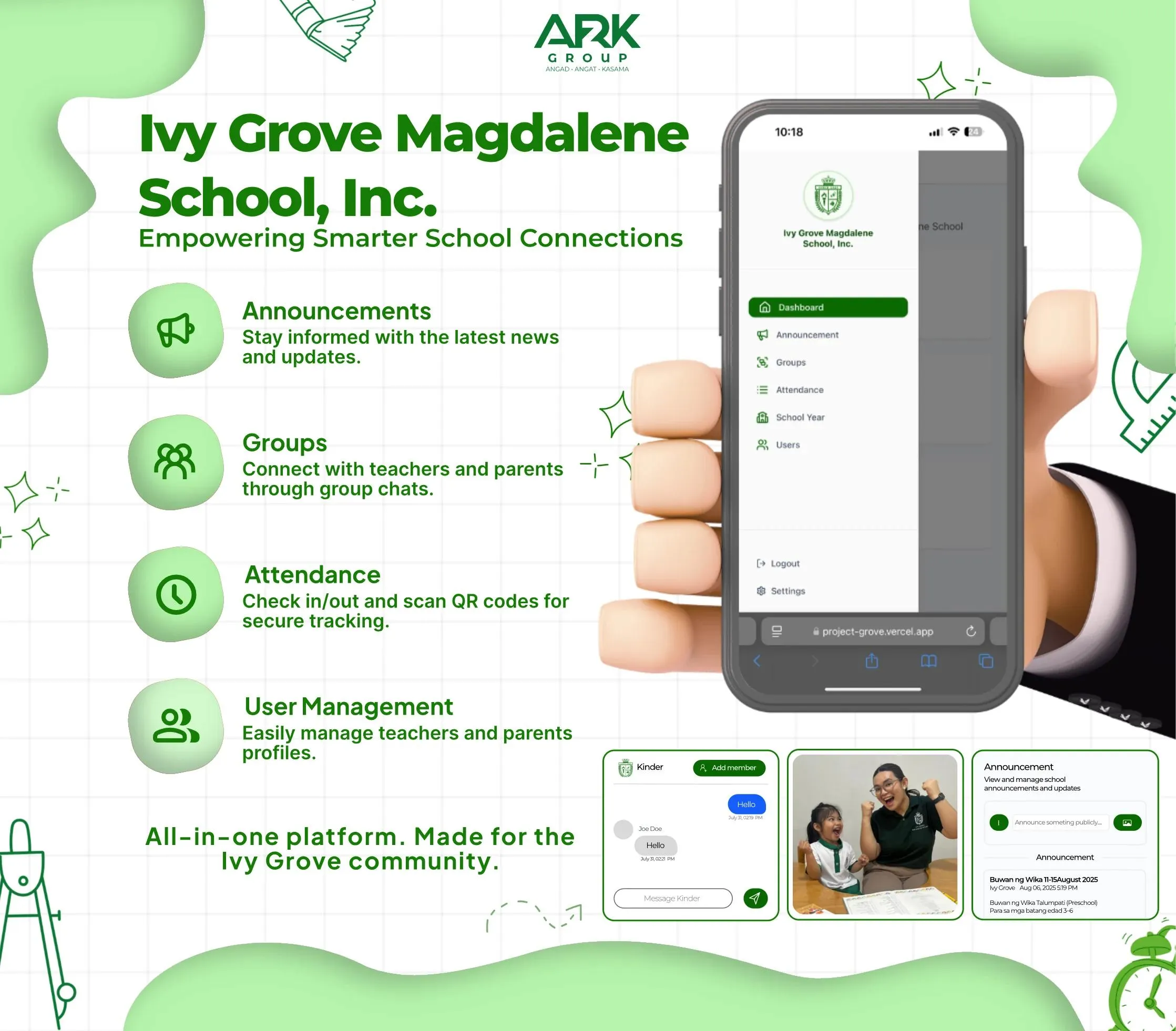 Say Hello to Smarter School Connections at Ivy Grove Magdalene School, Inc.!