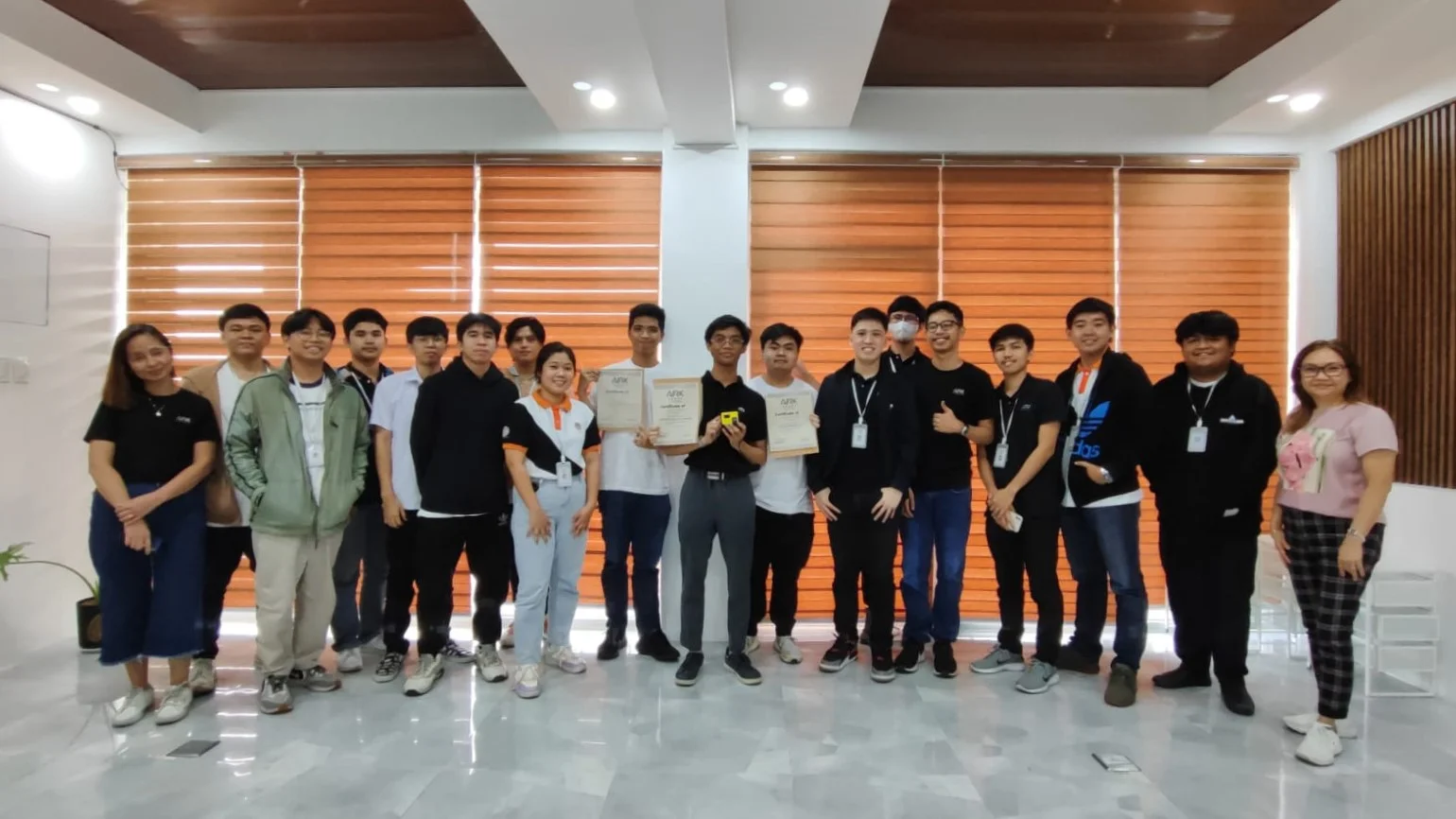 Farewell to Summer Interns