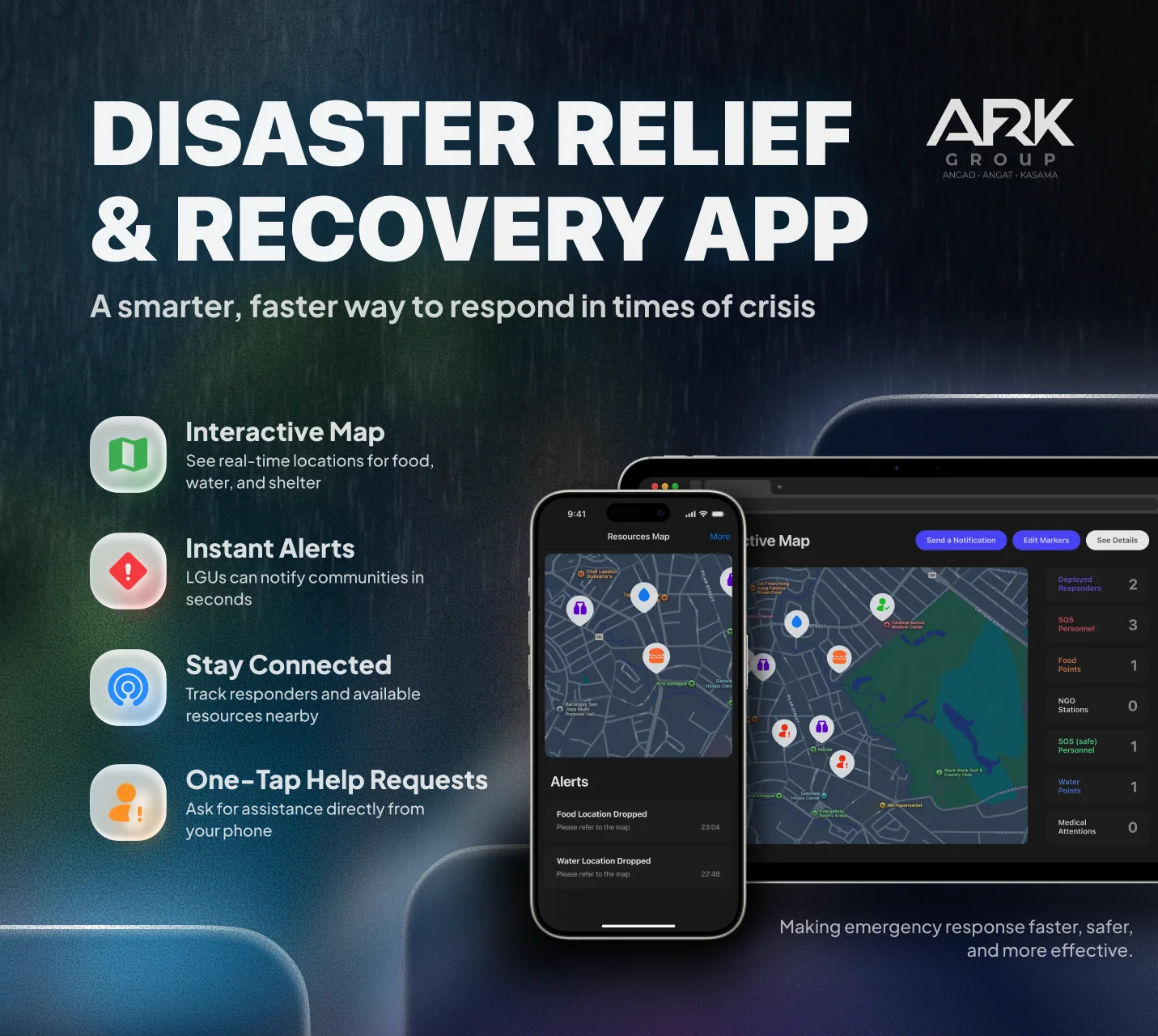 Introducing our Disaster Relief and Recovery App!