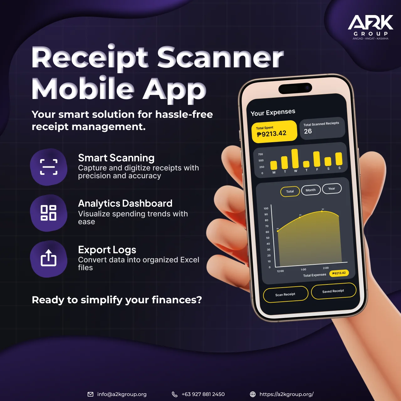 Tired of messy receipts and tracking expenses manually?