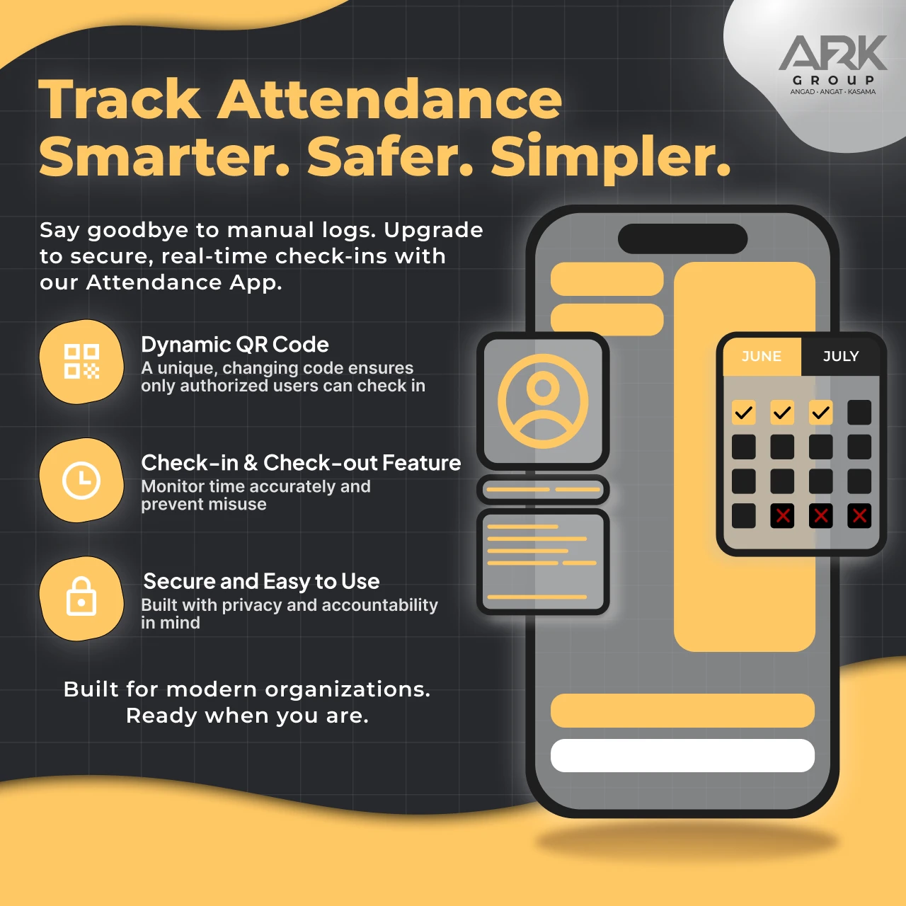 Introducing our Attendance Management App