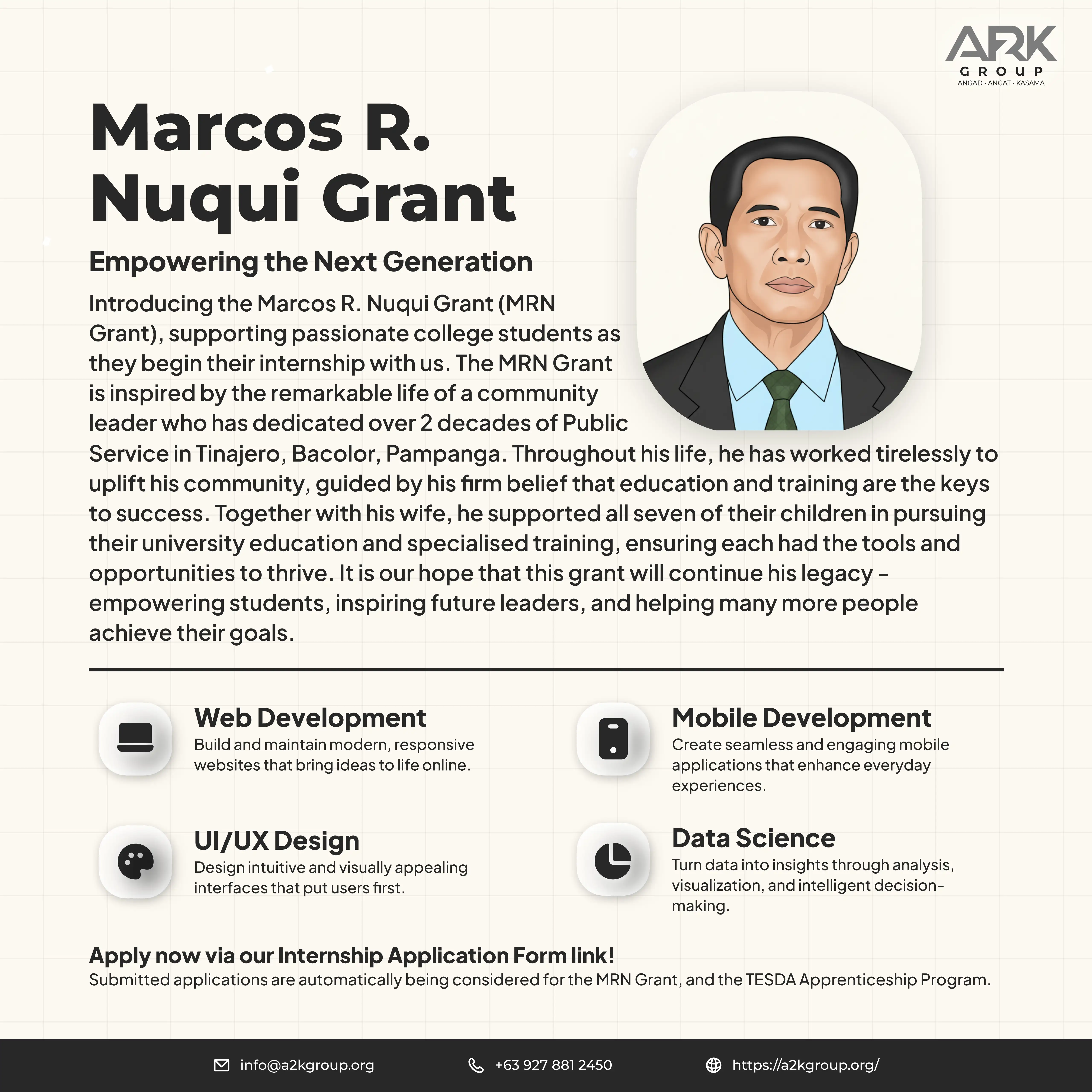 Introducing the Marcos R. Nuqui (MRN) Grant